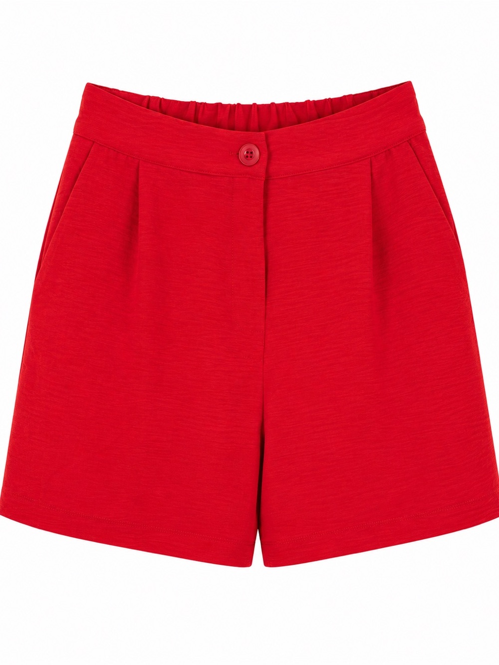 ZENANA Airflow Woven Women's Red Shorts